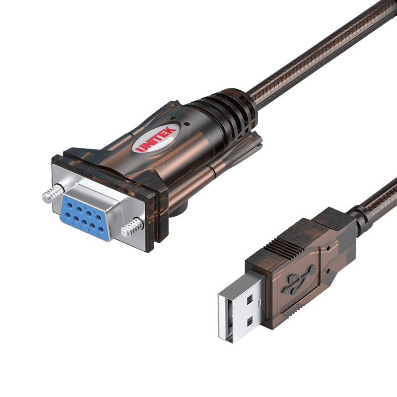 UNITEK USB naar RS232 Seri?le kabel Verlenging van technische kwaliteit RS232 Kabel Datakabel Onders