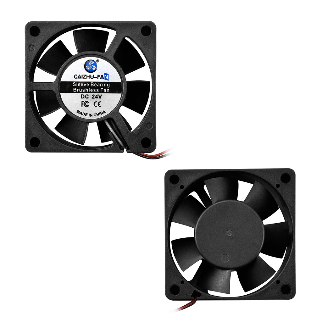 6020 24V VORON Trident bottom DC Cooling Fan with 300mm Cable Length