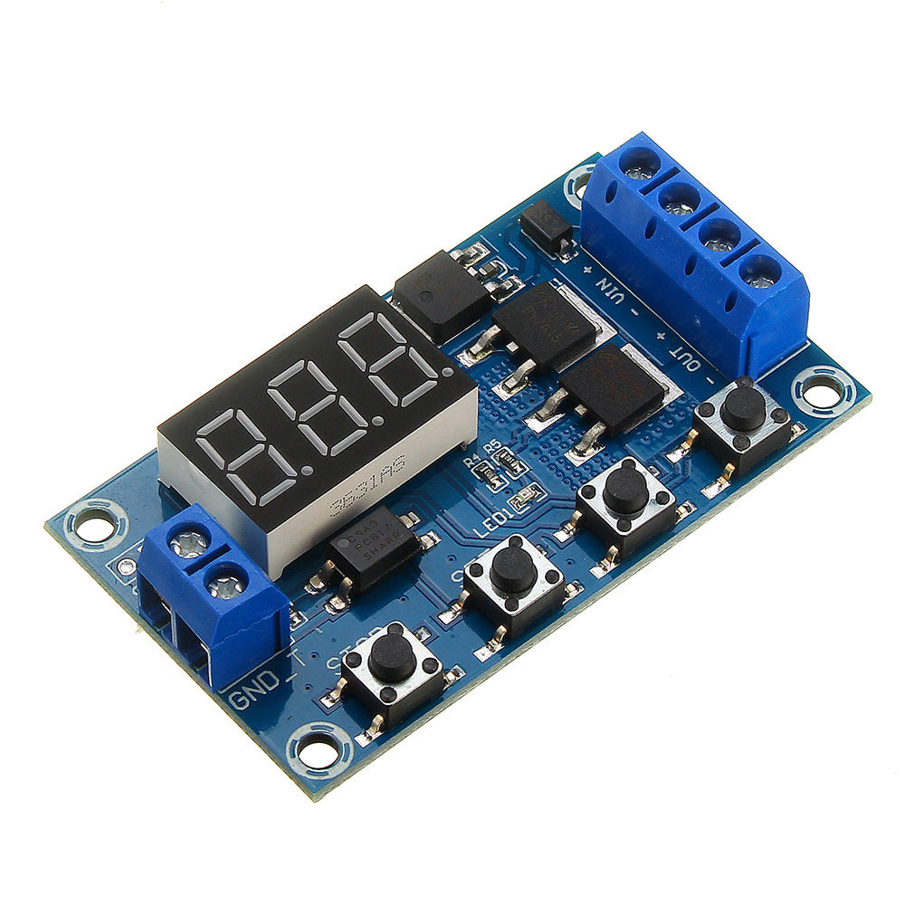 10pcs XY-J04 Trigger Cycle Time Delay Switch CircuitDouble MOS Tube Control Board Relay Module