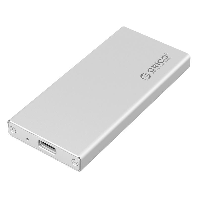 Orico MSA-UC3 6Gbps Aluminum Alloy USB 3.1 Gen 1 Type-C mSATA SSD Hard Drive Enclosure