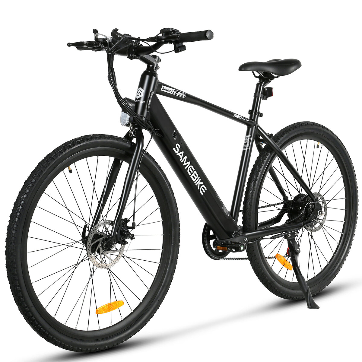 [USA Direct] SAMEBIKE XWP10 36V 10.4AH 350W 27 Inches Electric Bike Smart Bike 40-80km Mileage Max Load 120kg With Dics Brake
