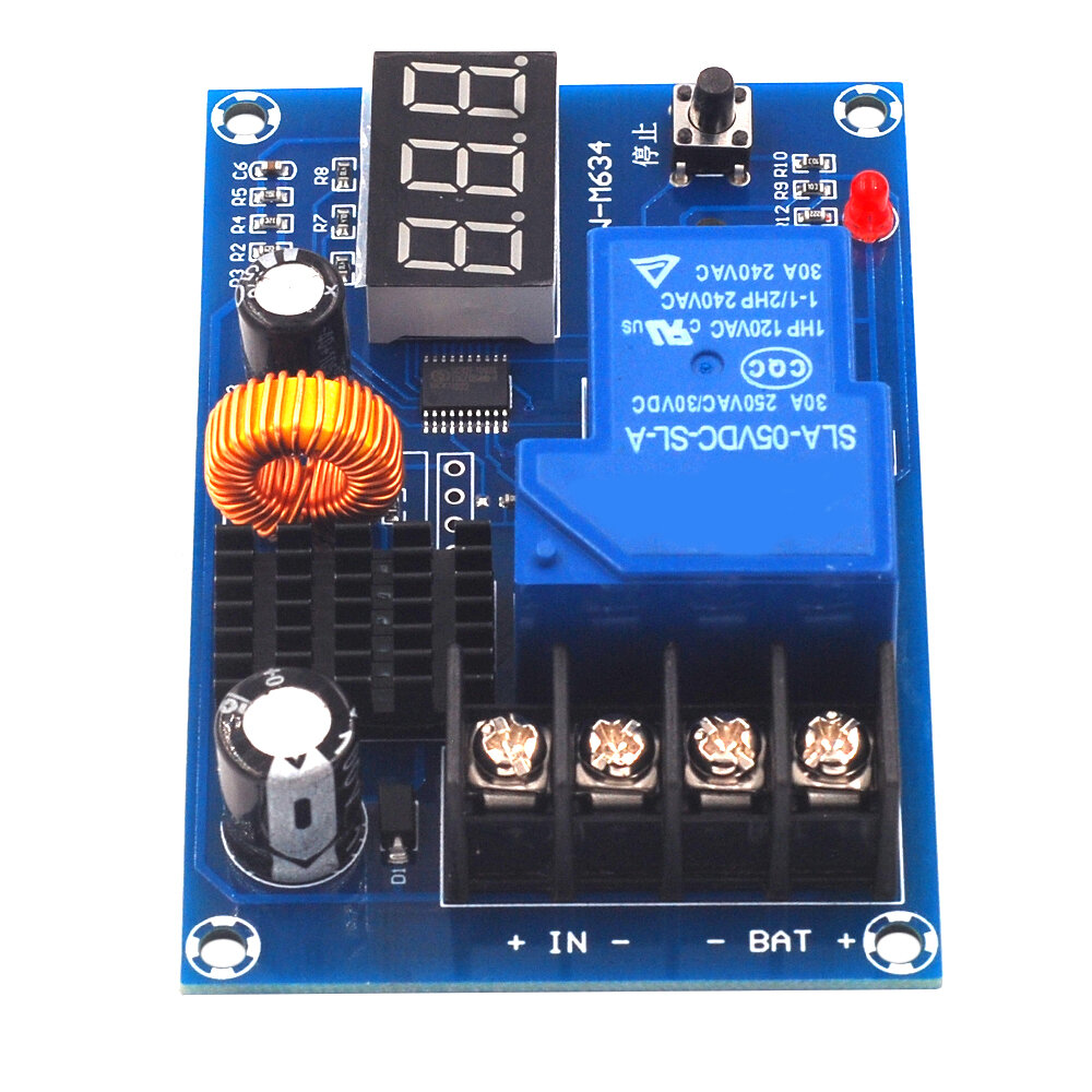 AOQDQDQD XH-M604 6-60V Battery Charger Control Module with Digital Full Charge Overcharge Protection Switch