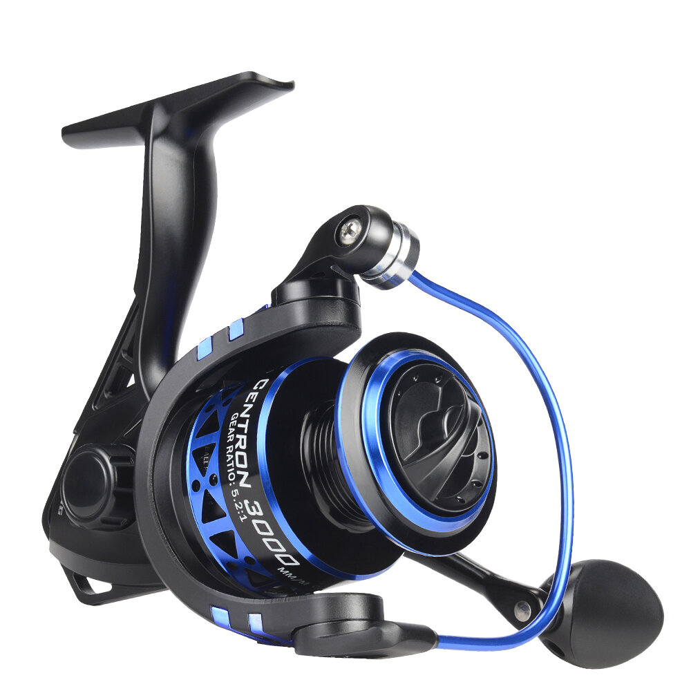 

KASTKING 5.2:1 9+1 Ball Bearings Max Drag 8KG One Way Clutch System Low Profile Spinning Reel Aluminum Alloy Fishing Ree