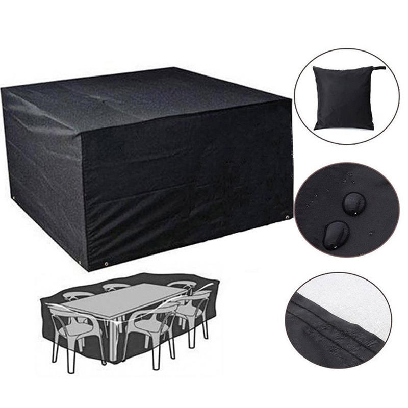 Garden Patio Furniture Set Cover Dust Wind Waterproof Oxford Fabric Table Chair Shelter