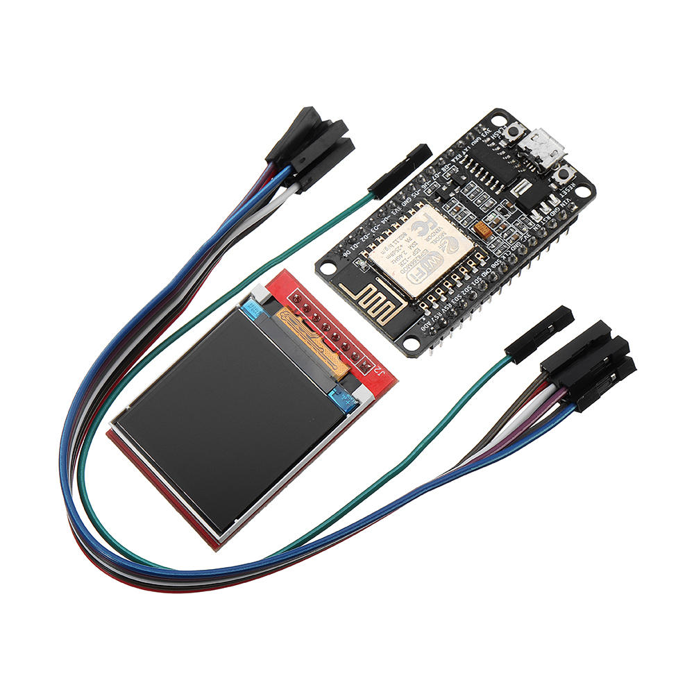 ESP8266 Development Kit With Display Screen TFT Show Image Or Word By Nodemcu Board DIY Kit