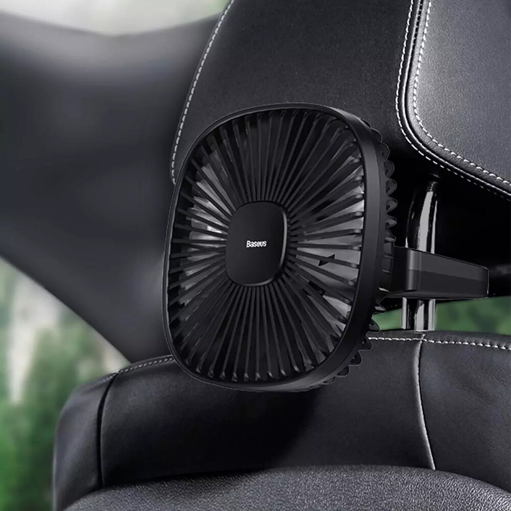 

Baseus 5V Магнитное всасывание Авто Вентилятор Заднее сиденье с воздушным охлаждением Регулируемый низкий уровень шума