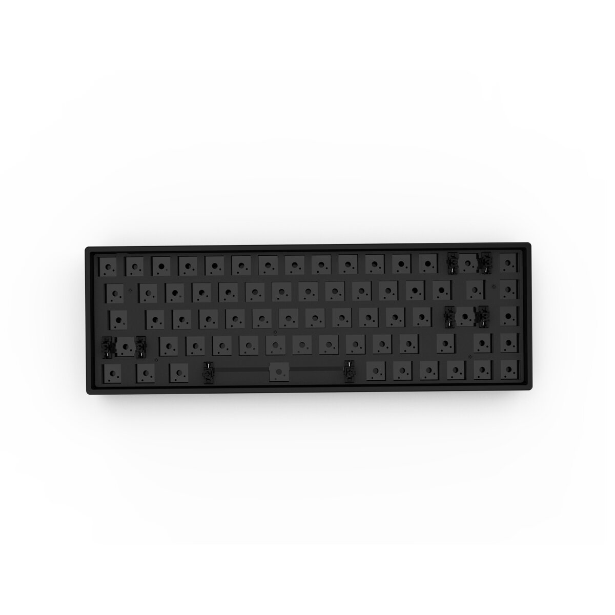 GamaKay CK68 Keyboard Customized Kit 68 Keys Triple Mode RGB Hot Swappable 3pin/5pin Switch 65% Programmable Wired bluet