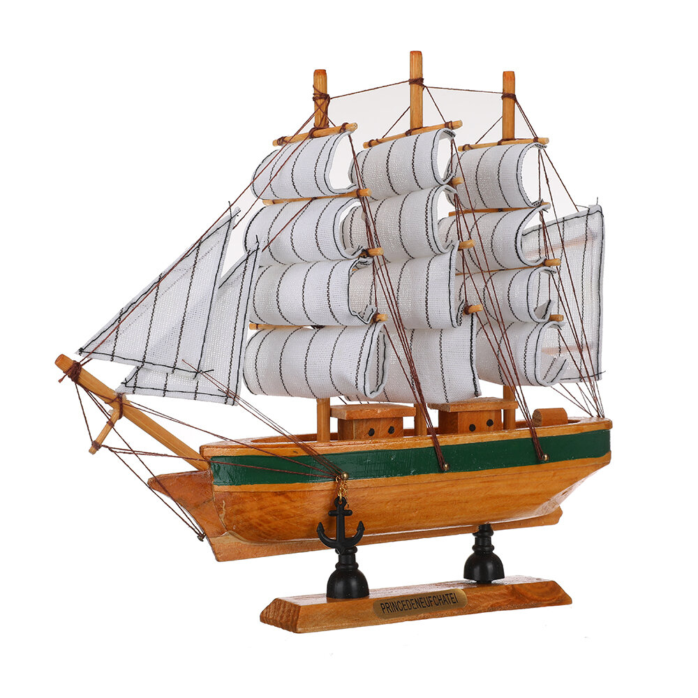 

10 дюймов DIY сборка Марион деревянный корабль модель лодки парусный декор рождественский подарок игрушка
