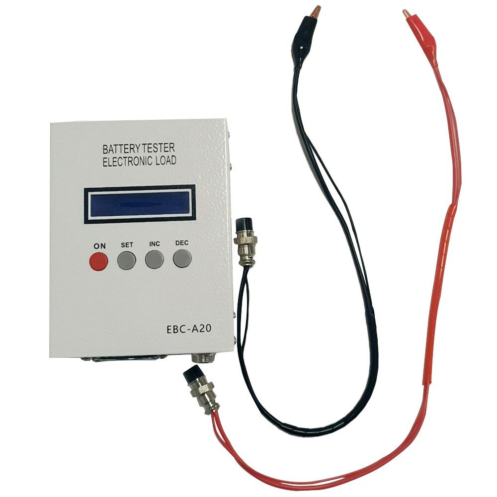 

Electronic Battery Capacity Tester Digital LCD Display High Power Battery Internal Resistance Test Meter Supporting Mult