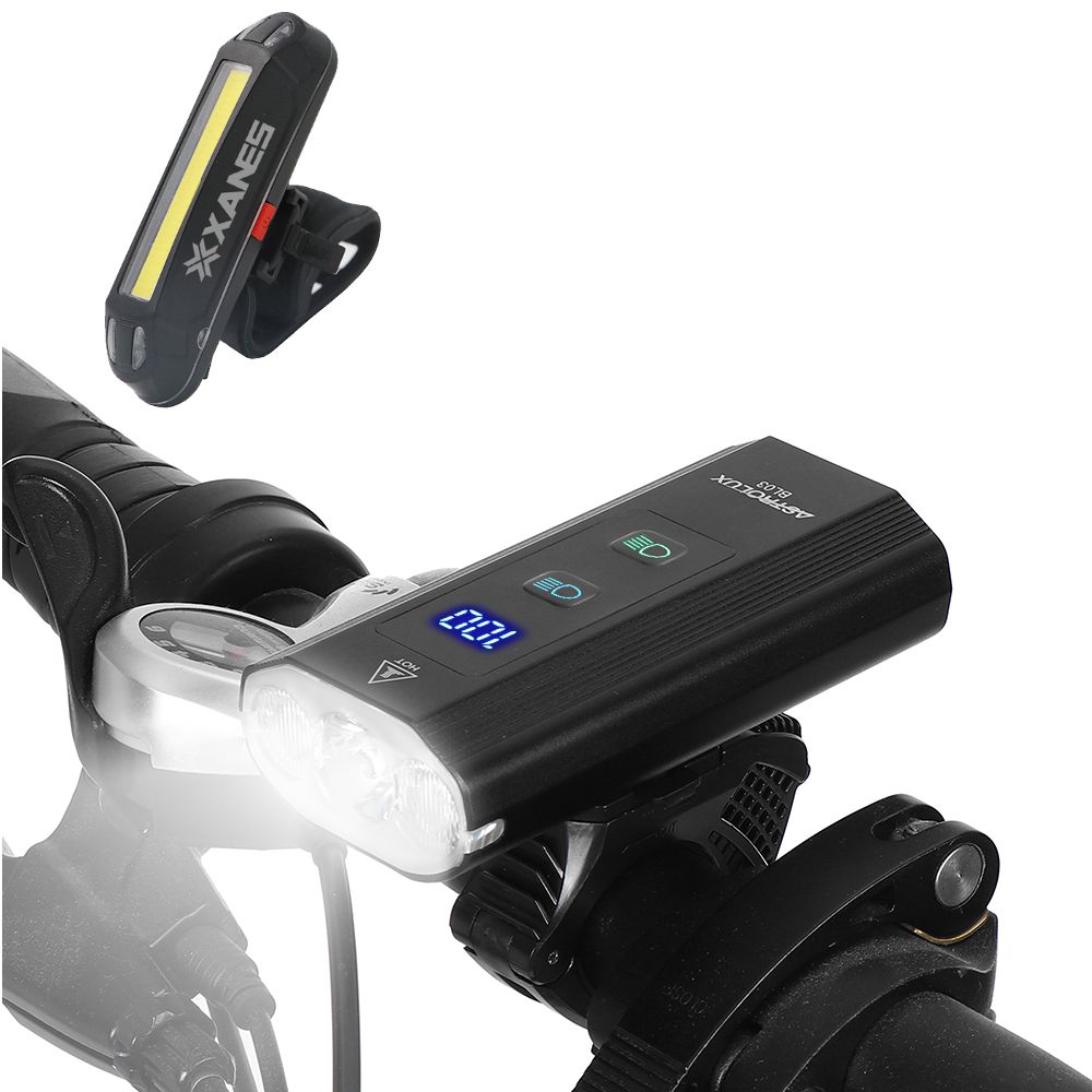 Astrolux? BL03 XPG LED 1200LM Bike Headlight + Bike Taillight 6000mAh High Capacity Power Bank Dual 