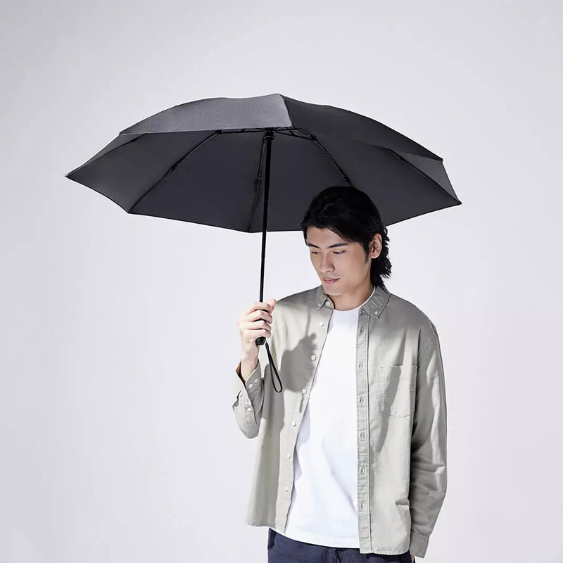 

2-3 People Portable Automatic Umbrella Reverse Folding Illuminated Umbrella With LED Flashlight