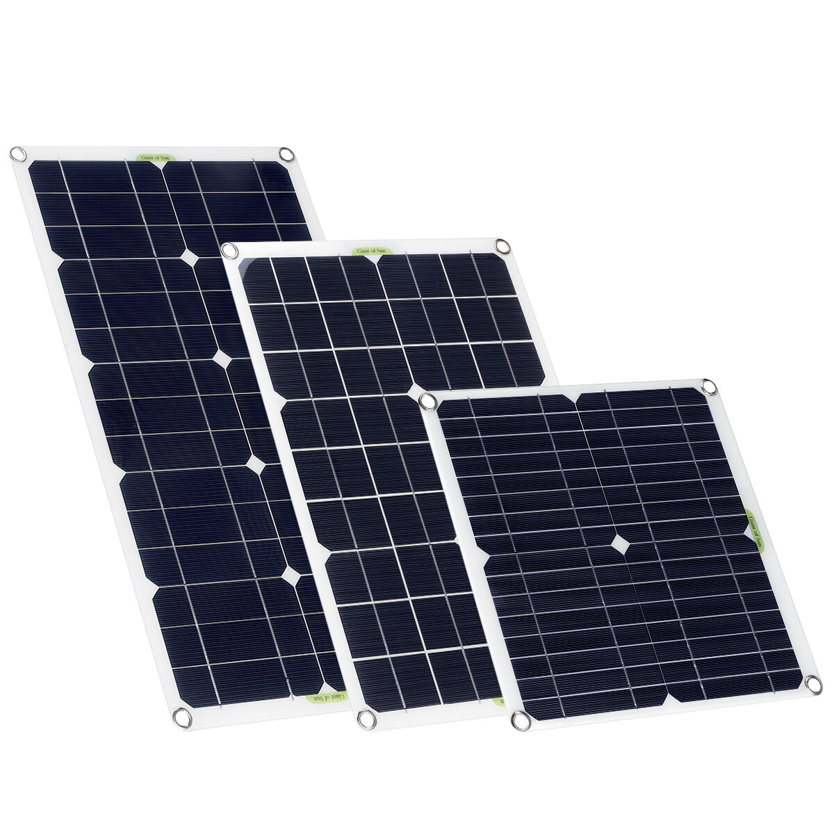 50W zestaw paneli słonecznych 18V ładowarka 10/20/30/40/50A kontroler DC/USB/TYPE-C do akcesoriów kempingowych na zewnątrz
