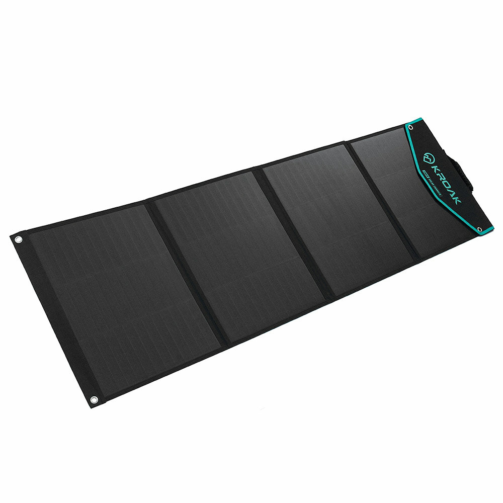 KROAK SP-06 200W 19.8V shingled zonnepaneel opvouwbaar buiten waterdicht draagbaar superieur monokristallijn zonne-energie mobiele batterijlader voor auto camping telefoon