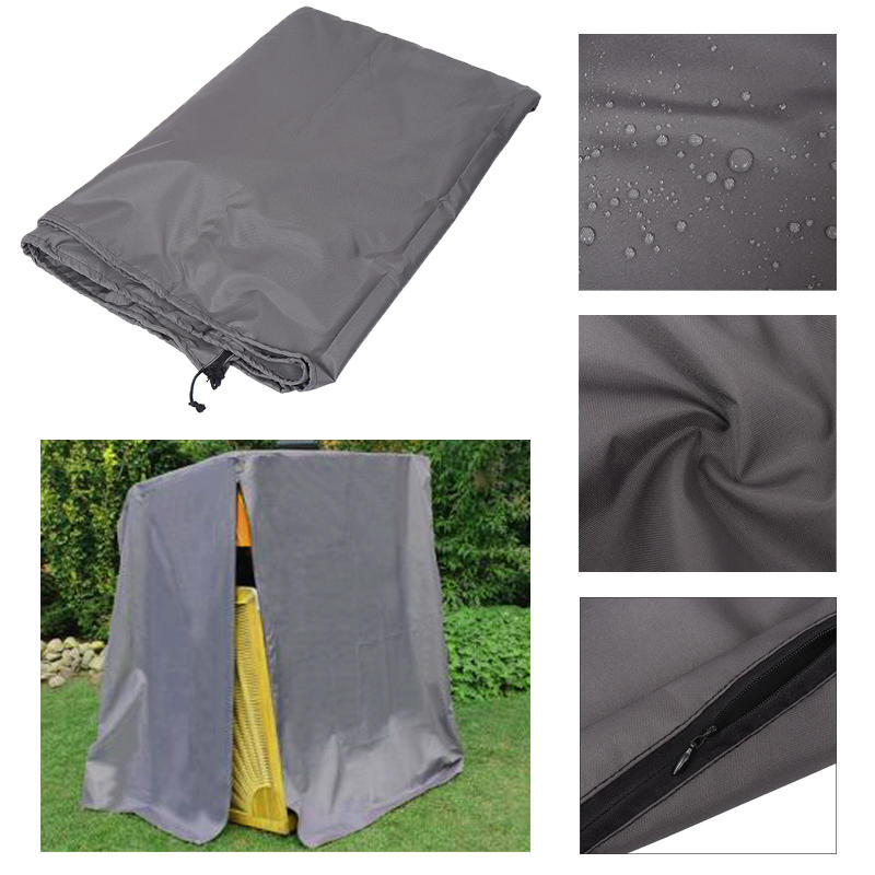 أغطية كراسي شاطئ خارجية مقاومة للماء للفناء من القماش المشمع 600D Oxford Furniture Dust Rain Sun Protector