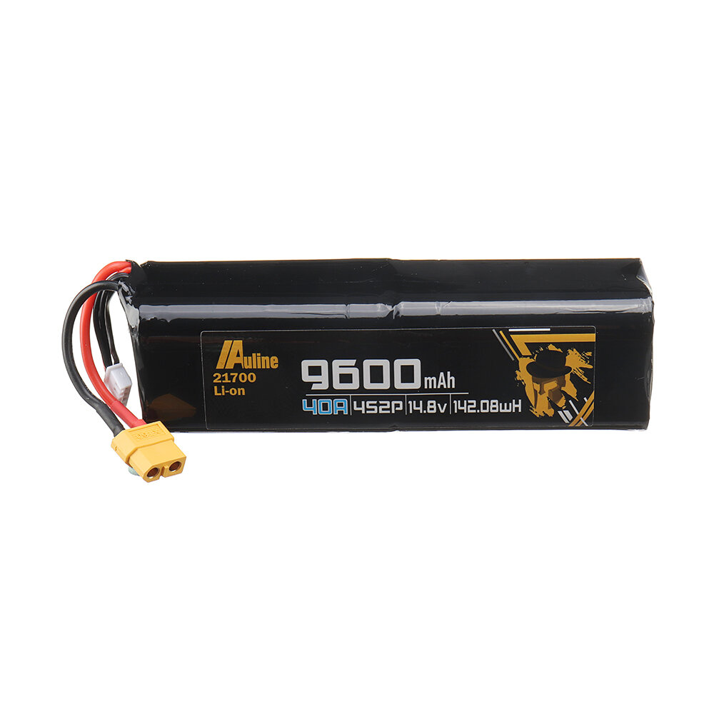Auline 21700 4S 14.8V 9600mAh 40A 4S2P Li-ion Battery XT60 Plug for RC Drone
