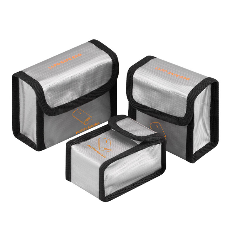 Batterij Explosieveilige Tas Veiligheid Opbergtas voor DJI Mini 3 PRO/Mini/Mini SE/Mini 2 Batterij Veilige Tas Brandwerende Beschermende Doos