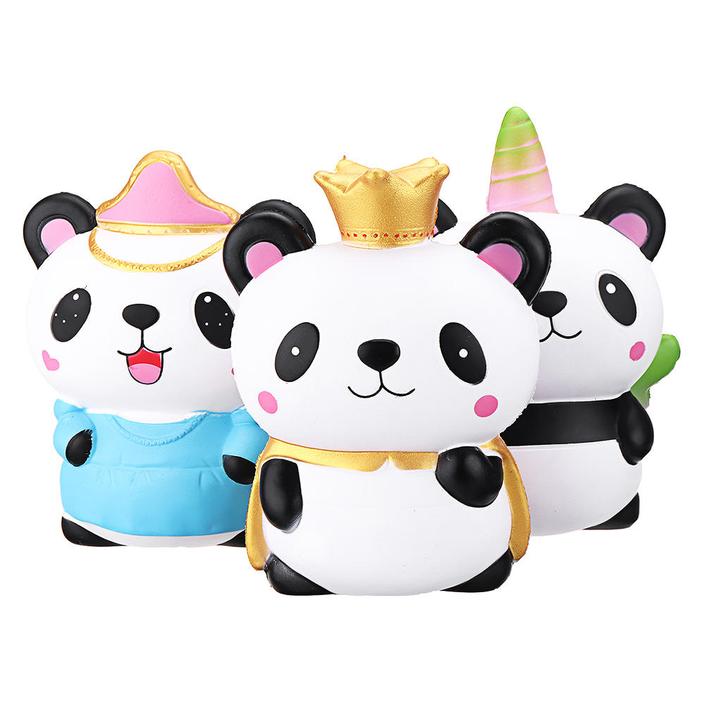 Panda Squishy Kawaii Dier Familie Langzaam Stijgend Rebound Jumbo 24cm Speelgoed Geschenk Decor