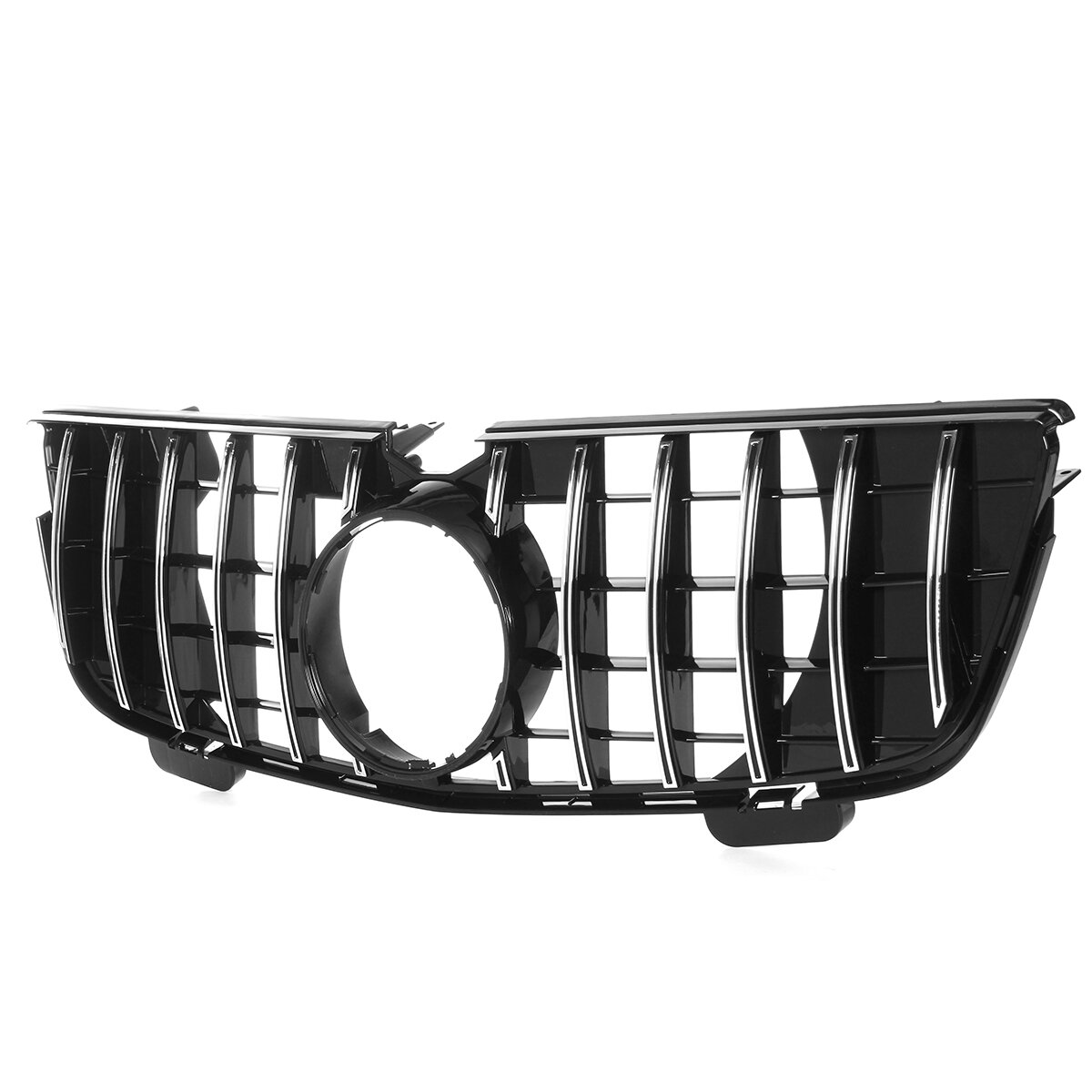 

Chrome Silver GTR Style Front Grill Grille For Mercedes-Benz GL-Class X164 GL320 GL450 GL350 2007-2012