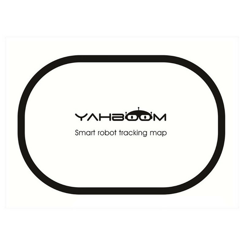 Yahboom Tracking Map Smart Car Tracking Track Patrol Tracking Track Infrarood zwart-witte lijnkaart