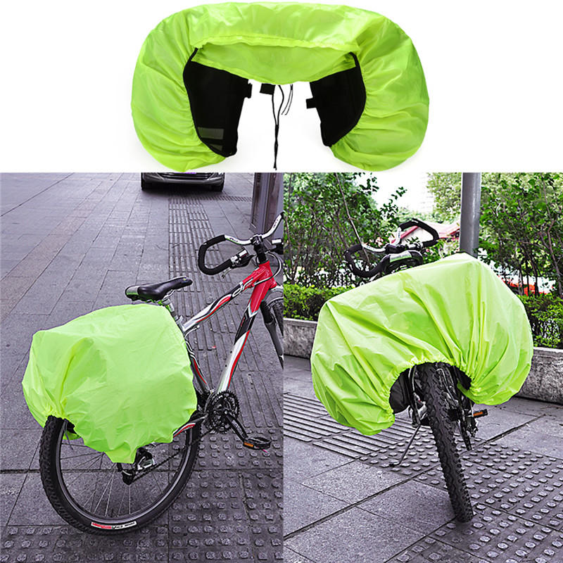 Bicycle Motorcycle Rear Seat Rainproof Cargo Cover for Bike Bag Rain Protection