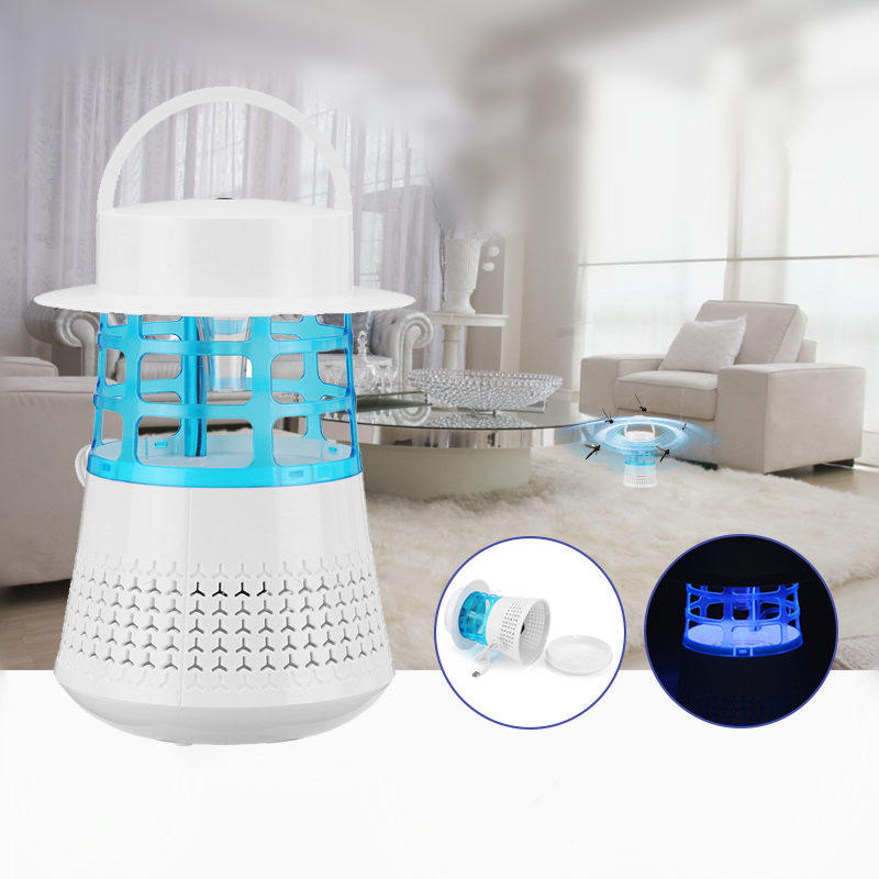 USB-stralingsvrije elektrische muggeninsectenafweermiddelverdeler muggenkillerlamp Home LED-buginsectenval