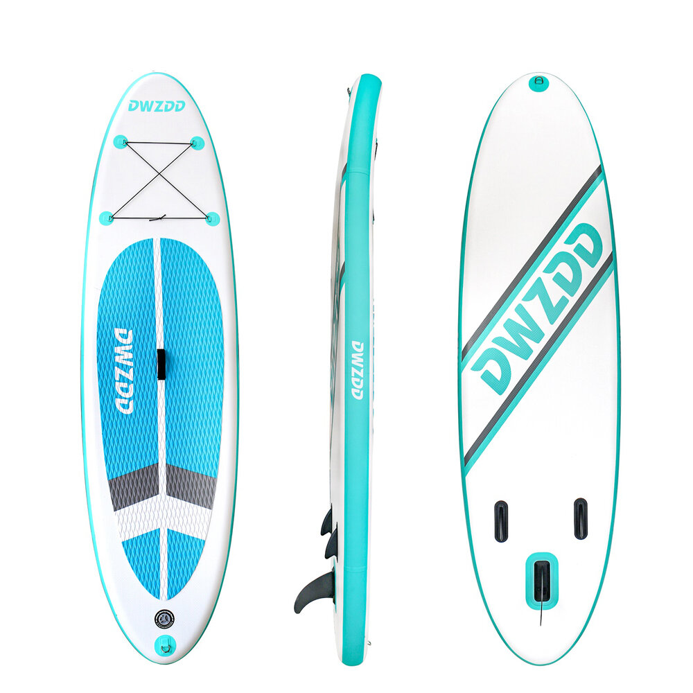 

DWZDD надувная доска с веслом, нескользящая палуба, длинная доска для серфинга, лето Пляжный, плавание, водные виды спор