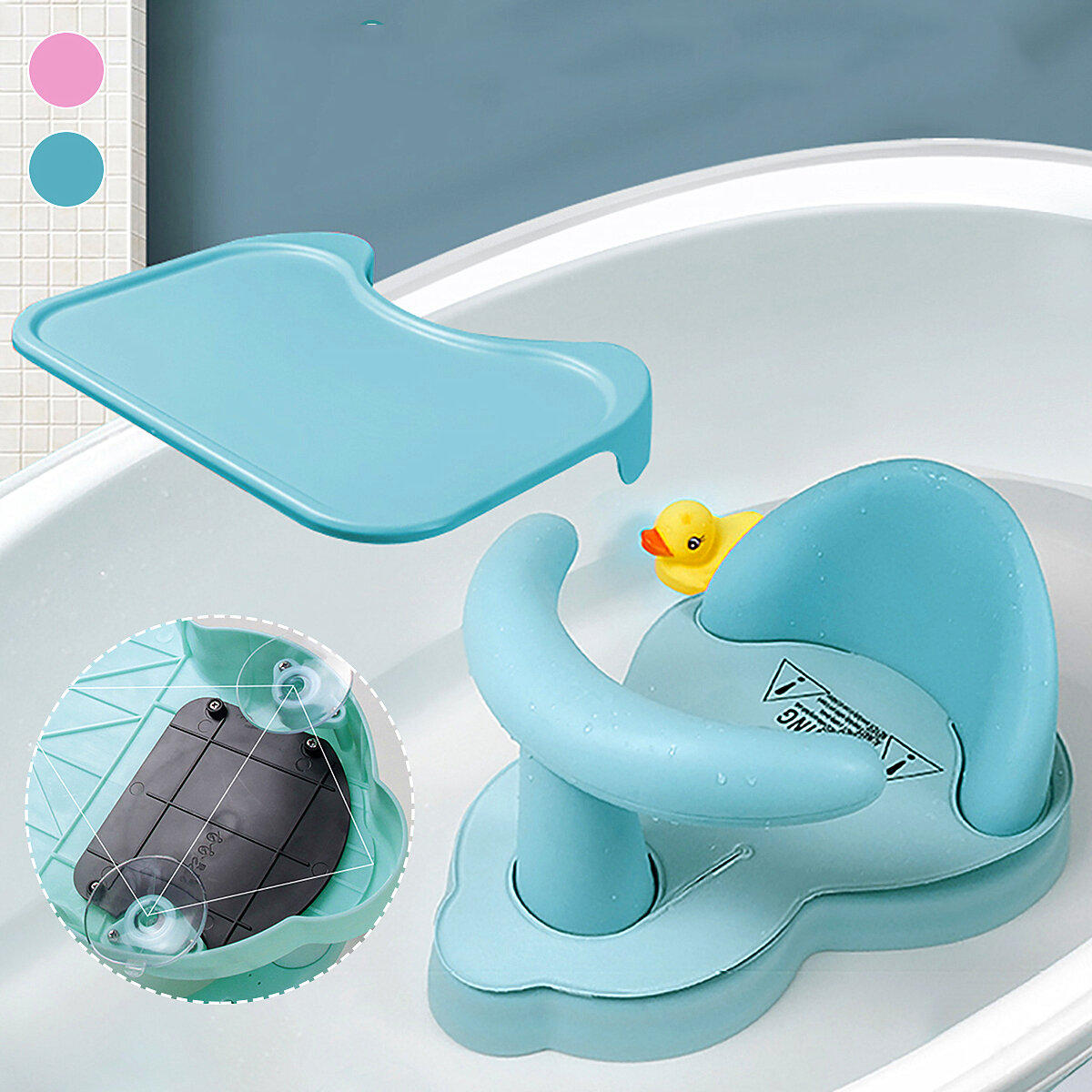 Badzitje Babybadje Pad Mat Stoel Veiligheid Antislip Babyverzorging Kinderen Badzitje Wassen Speelgoed