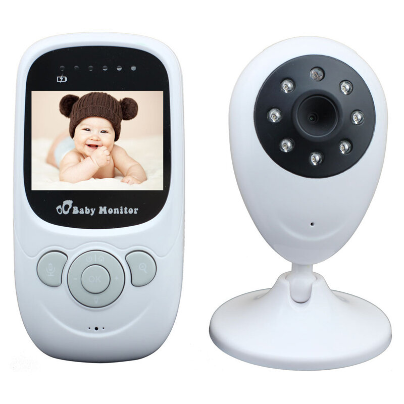 INQMEGA SP880 Wireless Baby Monitor Wifi Camera 2.4 Inch LCD Digital Night Vision Radio Baby Sleepin