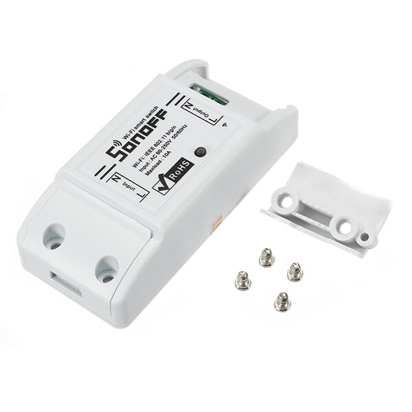 

5Pcs SONOFF® Basic 10A 2200W WIFI Wireless Smart Switch Remote Control Socket APP Timer AC90-250V 50/60Hz Works with Ama