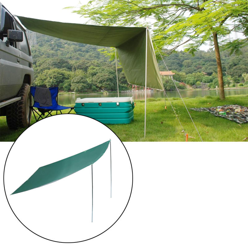 2,8 × 1,8m Sunshade Tent Αυτοκίνητο Εξωτερική Κάμπινγκ Στέγη Κορυφαία Σκηνή Πτυσσόμενη Αντιαυλική Θήκη Αυτοκινήτου