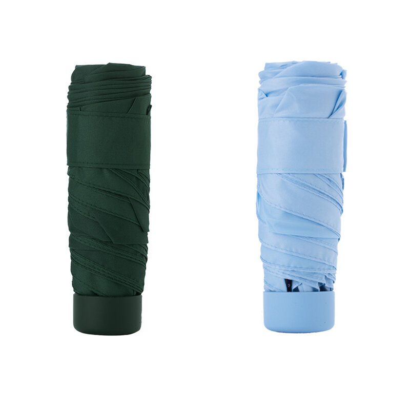 

Portable Mini Foldable Travel Waterproof Windproof UV Resistent UPF50+ Umbrella for Sunny or Rainy D