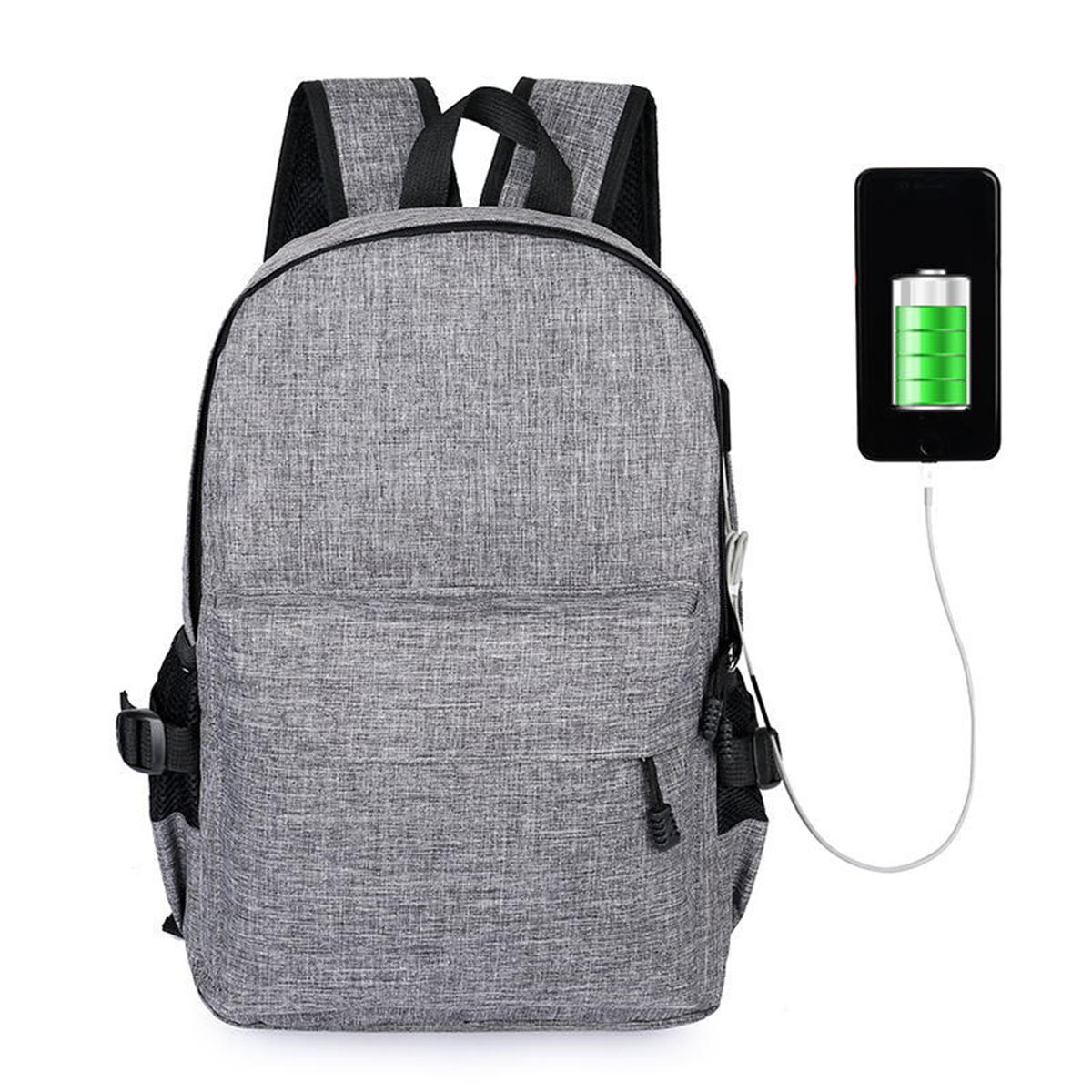 15L kültéri USB lopásgátló hátizsák hátizsák laptop táska iskolai válltáska kemping utazás  