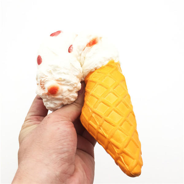 Ice Cream Cone Squishy 19*10cm Originele verpakking Slow Rising Collection Decor Toy