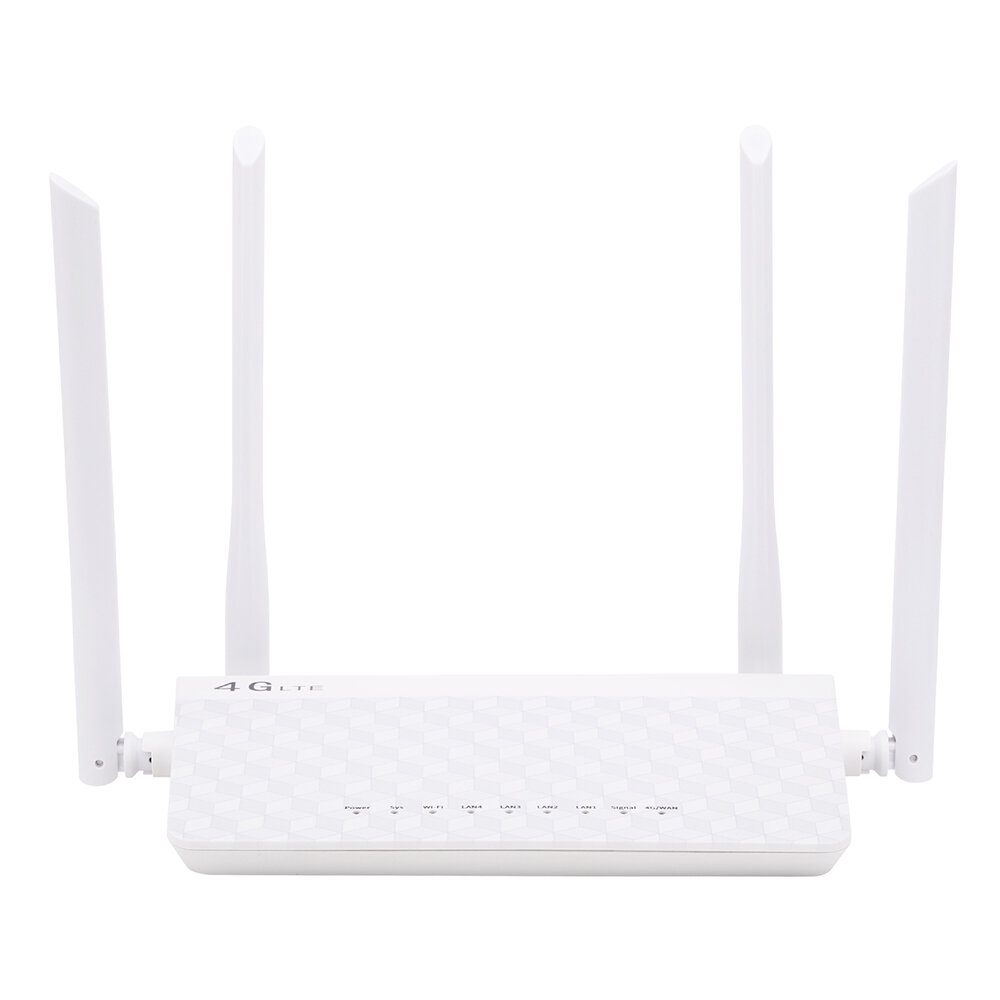 

MK600 Wireless WiFi Router 300Mbps 4G LTE Wireless CPE Support SIM Card Signal Amplifier High-Speed Wall Router with 4 A