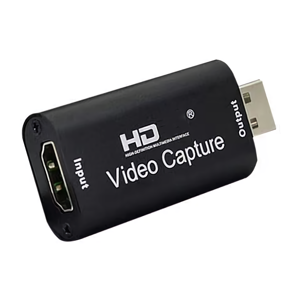 

Mini HD to USB2.0 Video Capture Card Game Recording Box 1080P HD Video Recorder Device Box for Live Video Recording Game