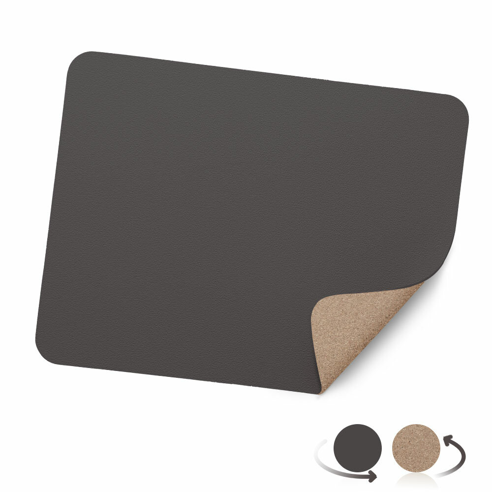 AtailorBird 27*21cm Mouse Pad Square Leather Protective Desk Mat Waterproof Non-Slip Writing Double-side Use Gaming Mous