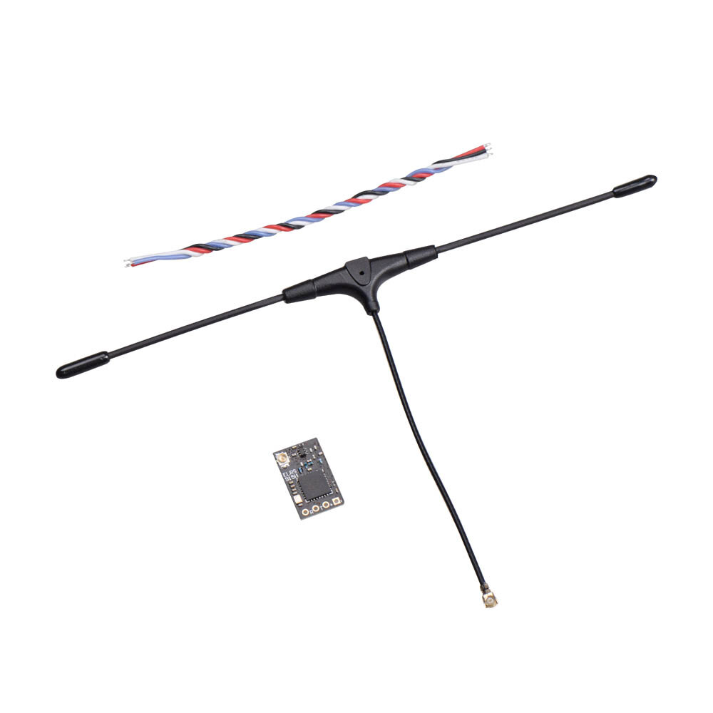 JHEMCU ExpressLRS ELRS 900RX 915MHz/868MHz OpenTX High Refresh Rate Ultra-Small Long Range Receiver for RC FPV Racing Dr