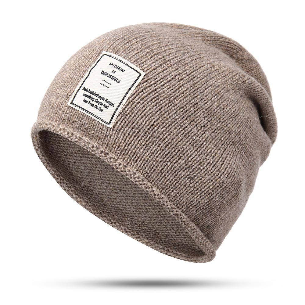 

Winter Warm Earmuffs Knit Hat Outdoor Ski Beanie Cap