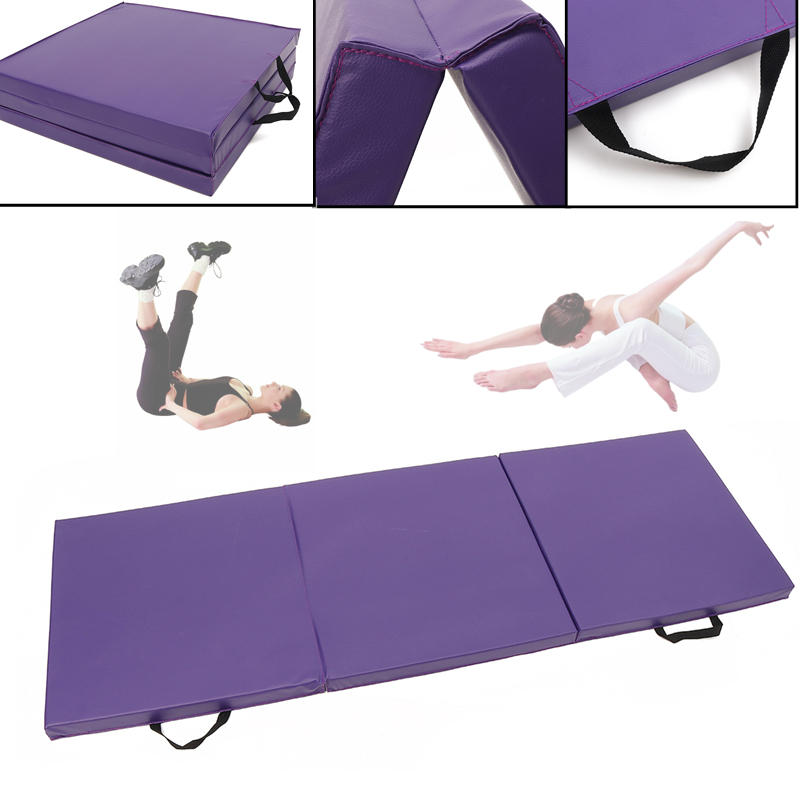 70.8x23.6x1.9inch panneau de gymnastique pliant Tapis Gym Exercice Yoga Pad Sport Entraînement de protection