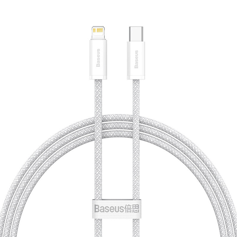 

Baseus Dynamic Series PD 20W Type-C to iP Cable Fast Charging Data Transmission Tinned Copper Core Line 1M/2M Long for i