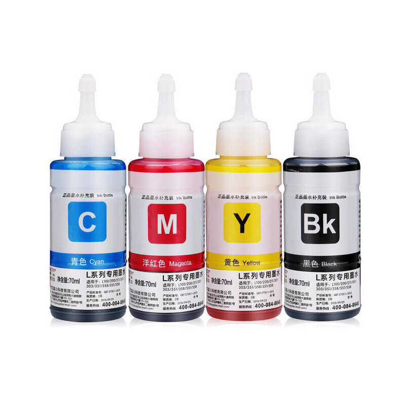 Refill Dye Ink voor Epson L672 L801 L351 L111 L300 L211 Printer