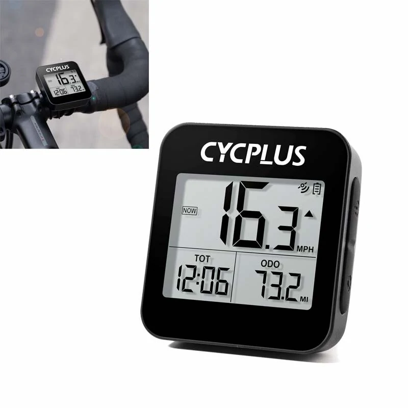 CYCPLUS G1 Upgrade Version Bicycle Computer GPS Wireless Waterproof Smart Stopwatch Speedometer Odometer Cyclocomputer Accessories For MTB Road Cycle