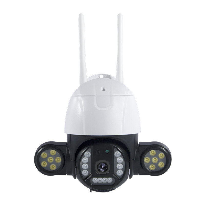 

SHIWOJIA 5MP PTZ Wireless WIFI IP Camera HD Night Vision Humanoid Tracking Two Way Intercom Outdoor Waterproof Surveilla