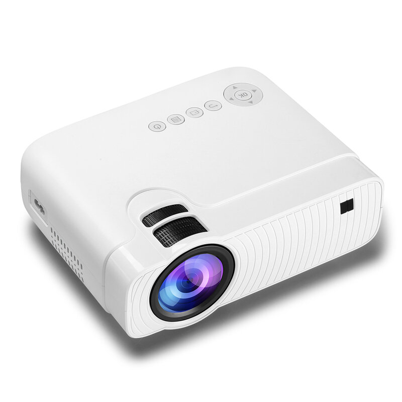 

YJ333 LCD Projector 2800 Lumens Support 1080P Input Multiple Ports Wifi Bluetooth Portable Smart Home Theater Projector