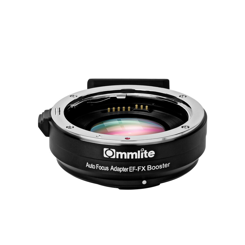 

Commlite CM-EF-FX Booster 0.71x Focal Reducer Electronic Auto Focus Lens Mount Adapter Compatible with Canon EF/EF-S Len