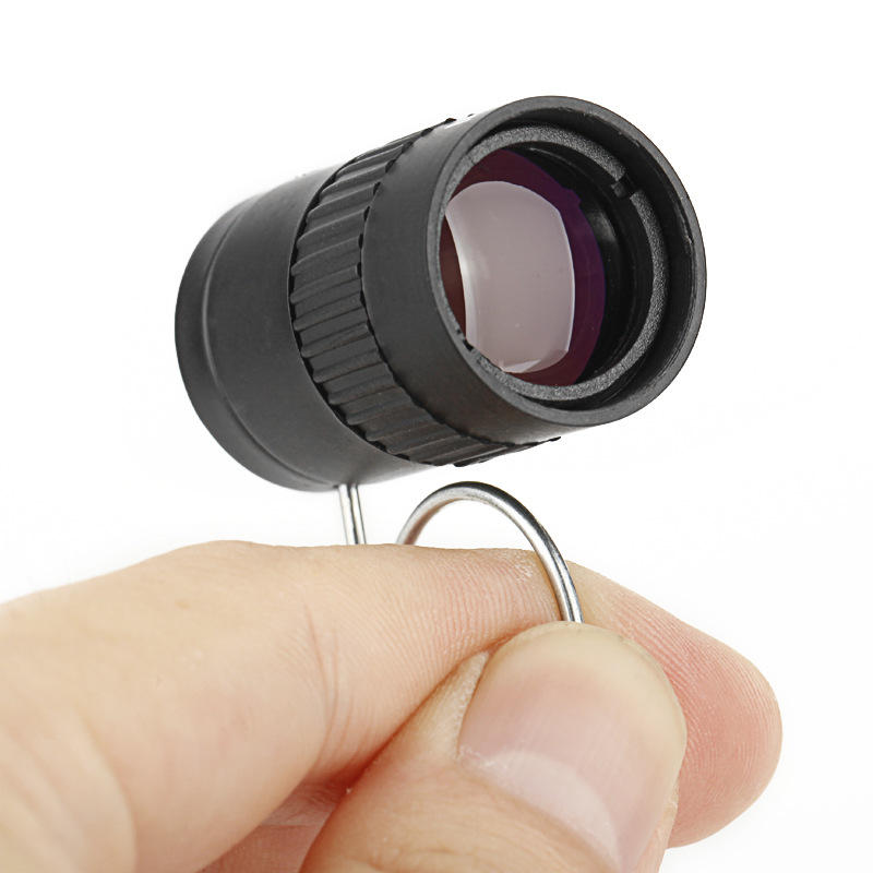 IPRee ™ 2.5x17.5mm mini telescopio de bolsillo compacto monocular HD óptico Lente con anillo de dedo de los nudillos
