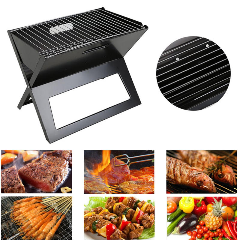 

IPRee® Outdoor Camping Portable 3-5 People Folding Charcoal Grill Picnic BBQ Cooking Stove Cookware