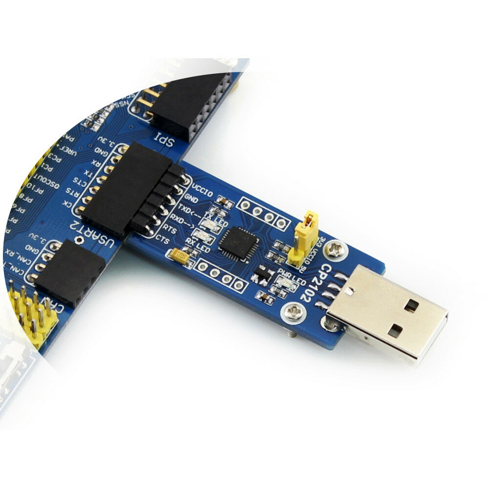 CP2102-GM CP2102 USB to Serial Port USB to TTL Communication Module Development Board
