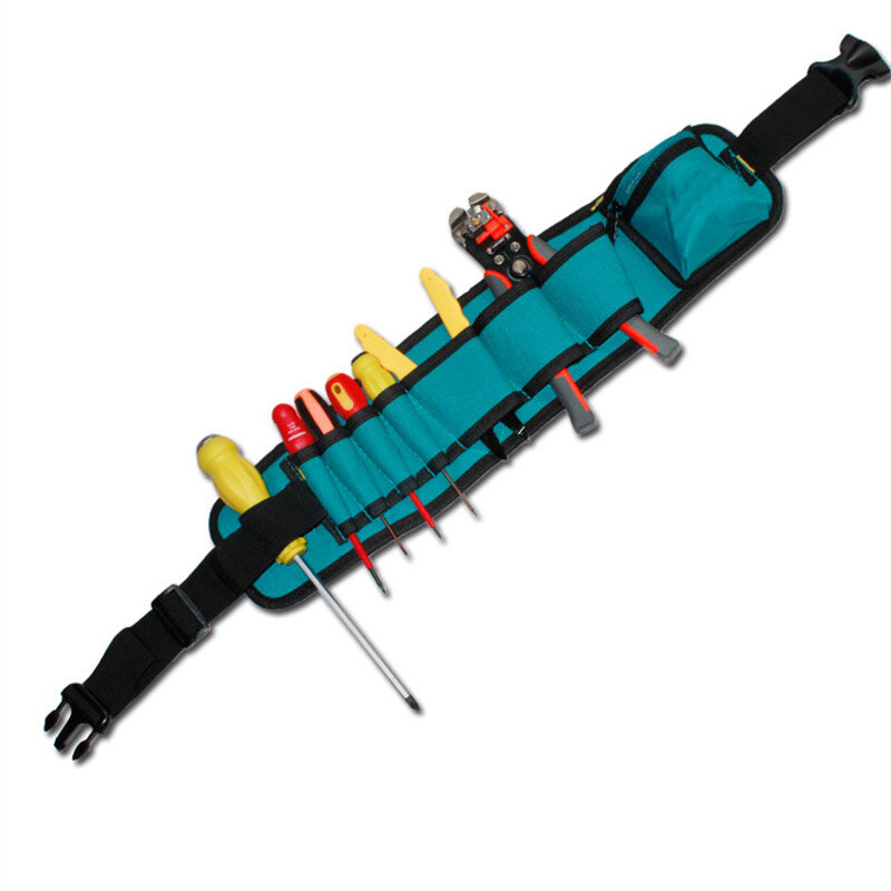 Multi-função 600D Oxford Kit de Ferramentas de Pano Bolsa Hidroeletrônico Elétrico Repair Tool Kit Caminhadas Cintura Bolsa