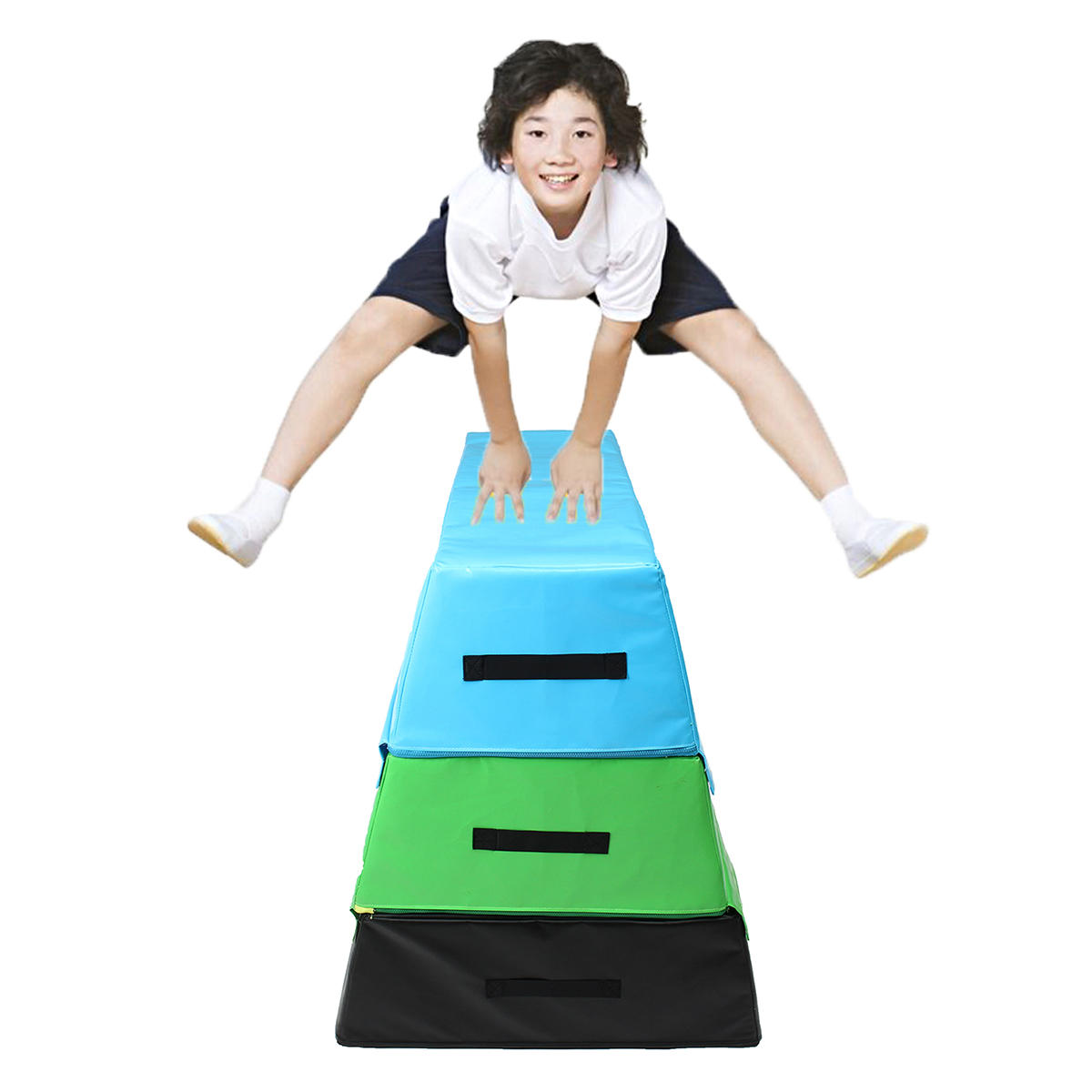 35,4x22,5x35,4 cala PCV Soft Plyo Box Plyometric Jump Box Ciało Ćwiczenia Narzędzia Health Fitness Skoki